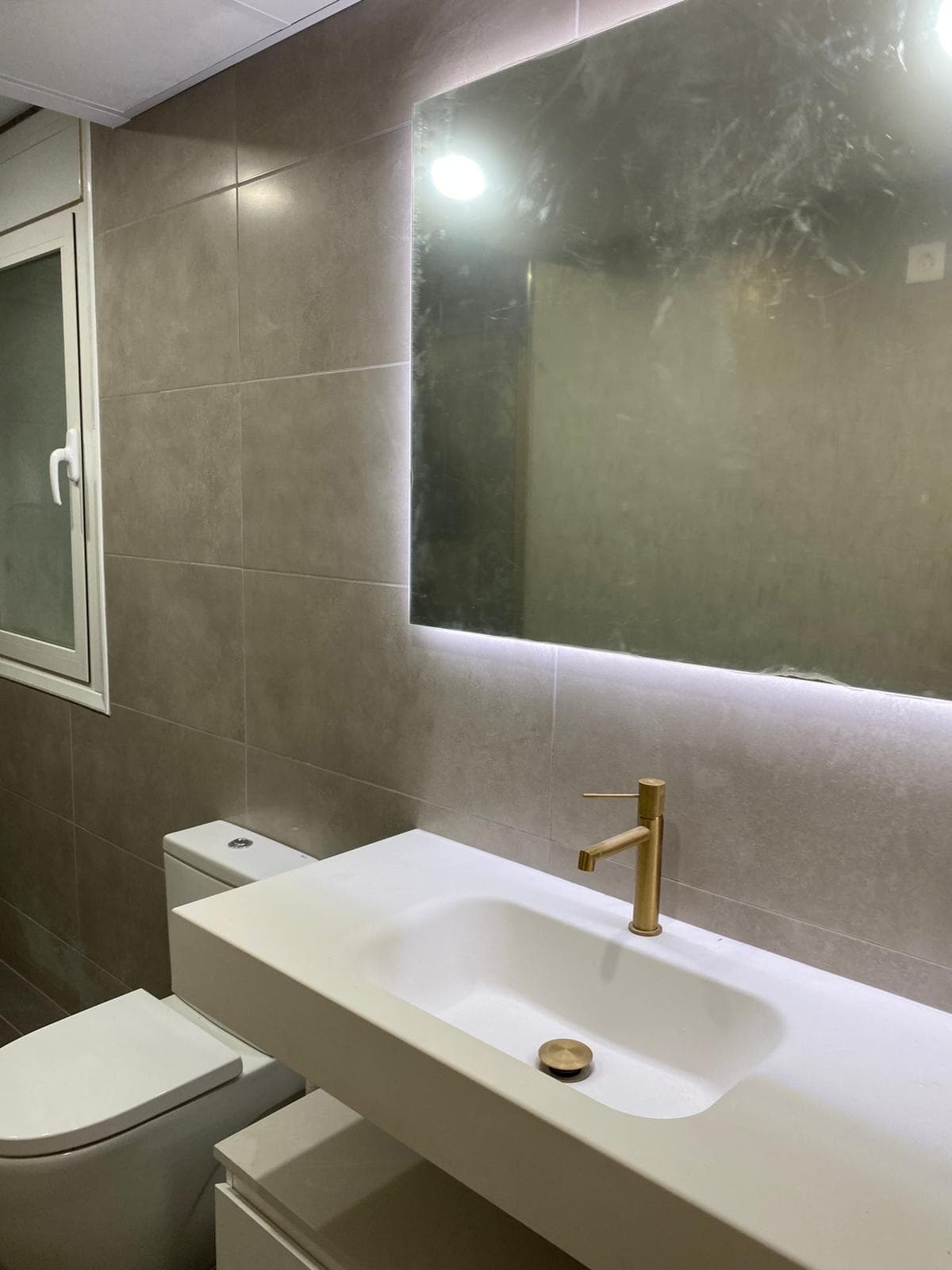 Baño contemporáneo reformado